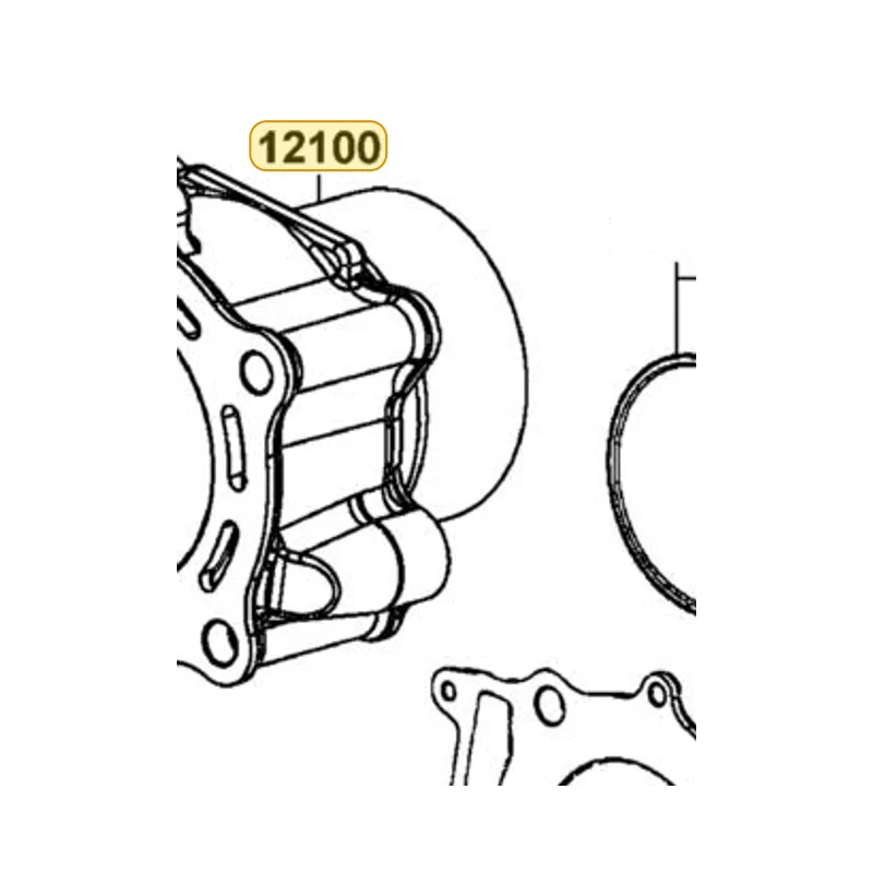 12100-LKF5-E00 CYLINDER COMP (A) — diagram cutout