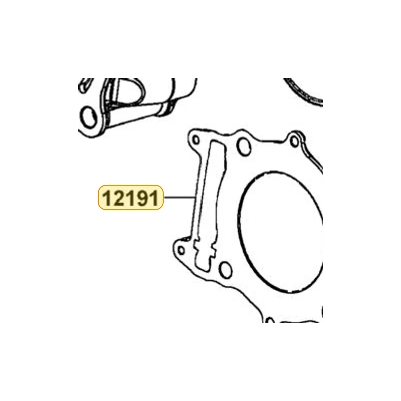 12191-LKF5-E00 GASKET CYLINDER A — diagram cutout