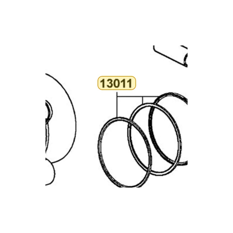 13011-LKF5-E00 RING SET PISTON — diagram cutout