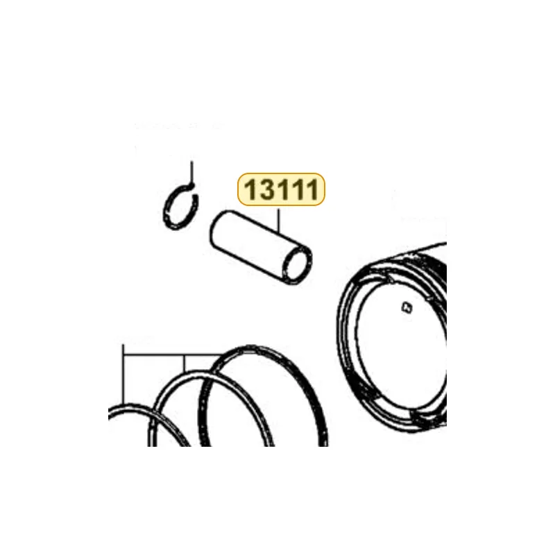 13111-LKF5-E00 PIN. PISTON — diagram cutout