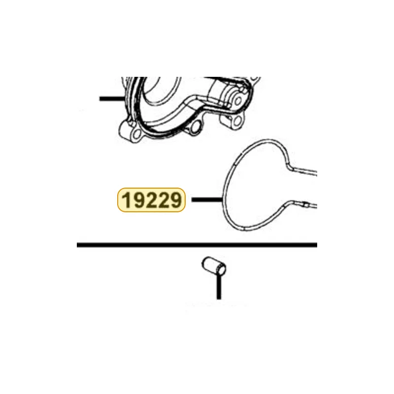 19229-LKF5-E00 O-RING. WATER PUMP — diagram cutout
