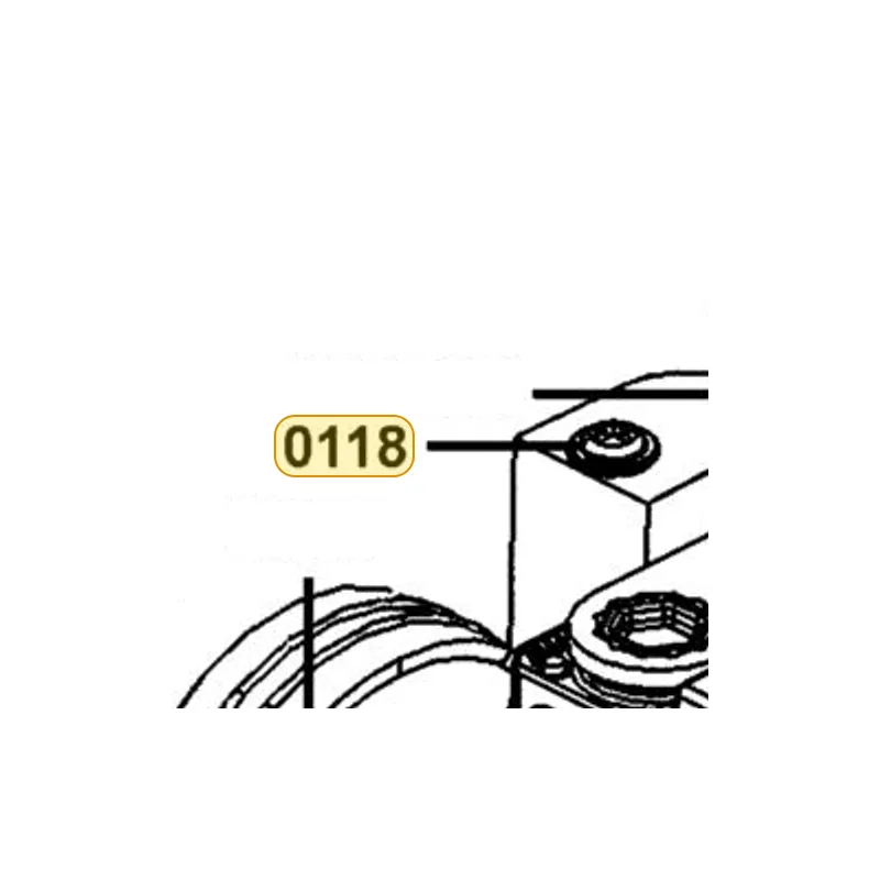0118-814-1100-3 SCREW SET — diagram cutout