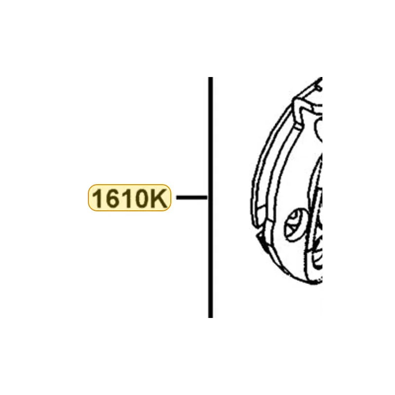 1610K-LKF5-900 THROTTLE BODY ASSY — diagram cutout