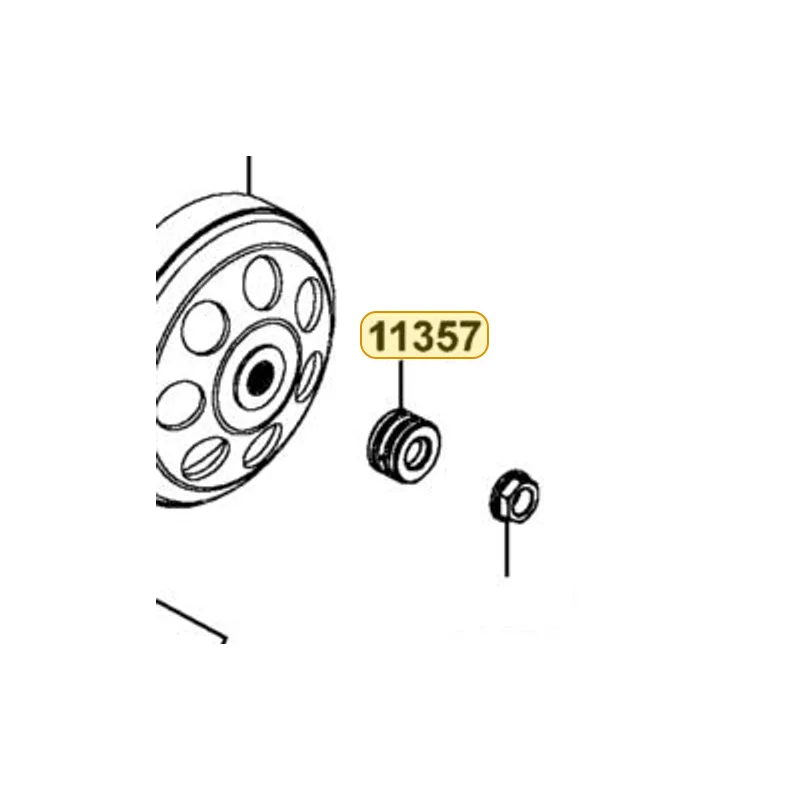 11357-LKF5-E00 BOSS DRIVE SHAFT — diagram cutout