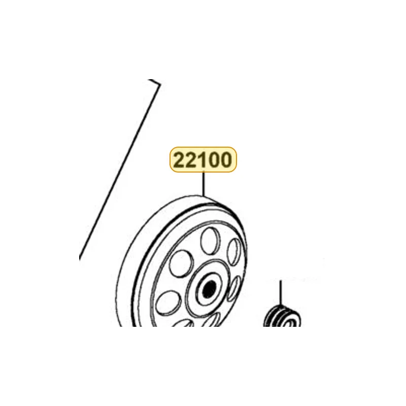 22100-LKF5-E00 OUTER COMP.. CLUTCH — diagram cutout