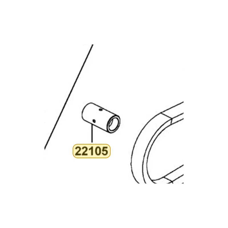 22105-LKF5-E02 BOSS DRIVE FACE — diagram cutout