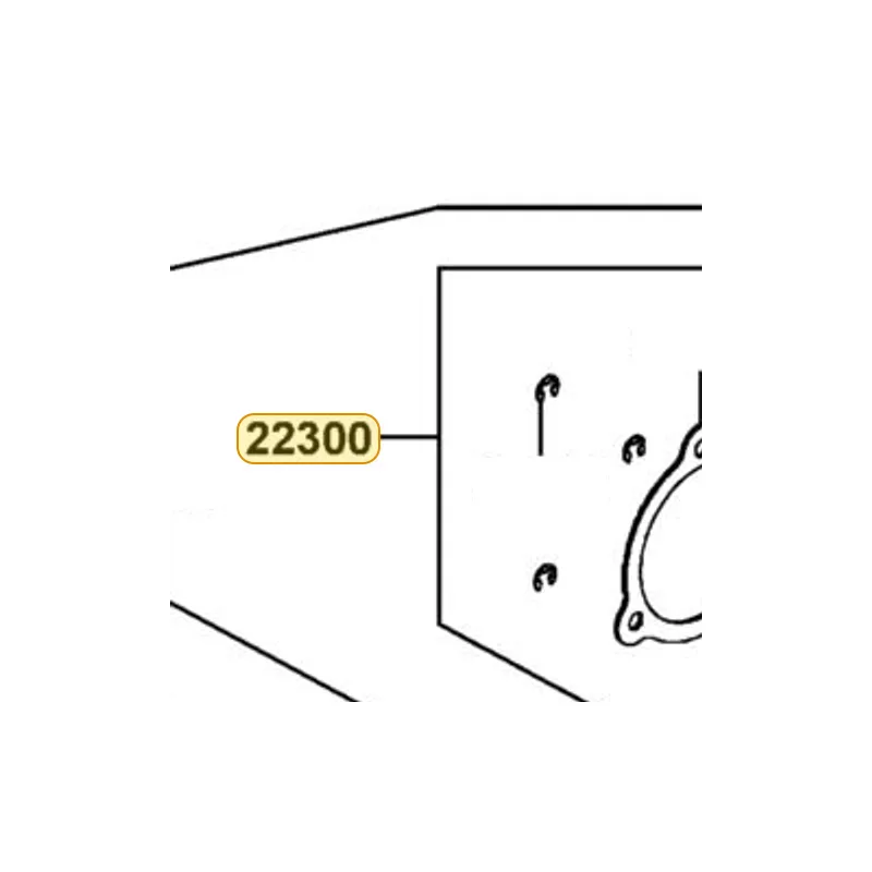 22300-LKF5-E02 PLATE ASSY DRIVE — diagram cutout