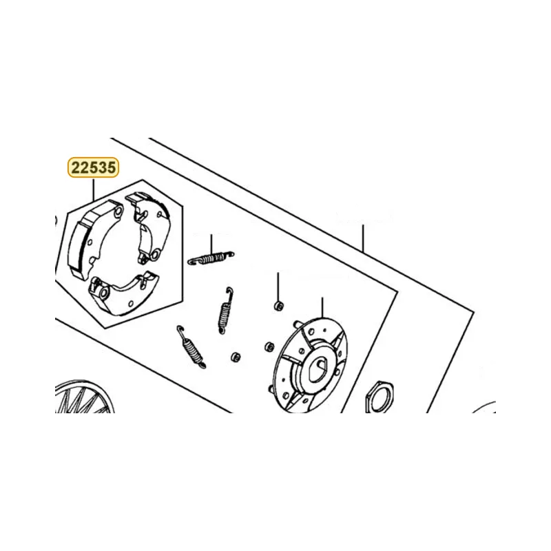 22535-LKF5-305 WEIGHT SET CLUTCH (1SET:3PCS) — diagram cutout