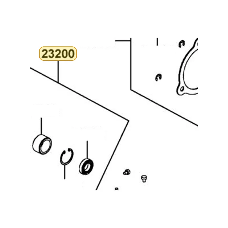 23200-LKF5-E02 FACE ASSY DRIVEN — diagram cutout