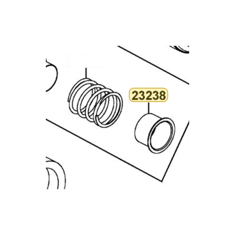 23238-LKF5-E01 COLLAR SPG — diagram cutout