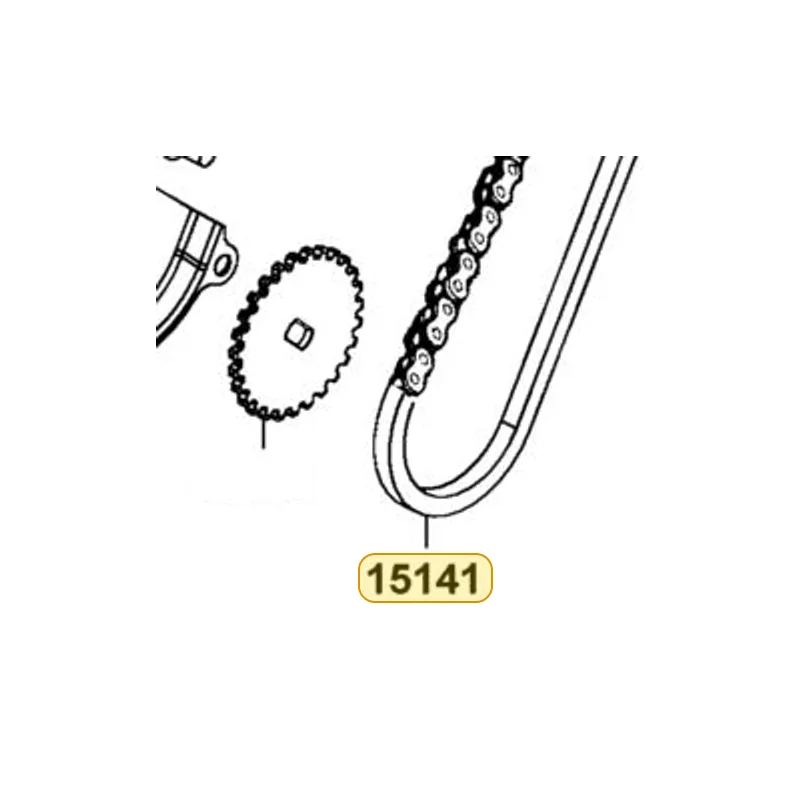 15141-LKF5-E00 CHAIN. OIL PUMP — diagram cutout