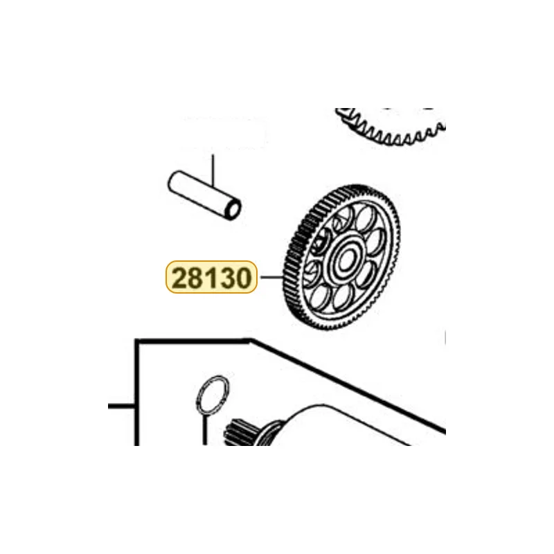 28130-LKF5-E00 GEAR COMP.. REDUCTION — diagram cutout