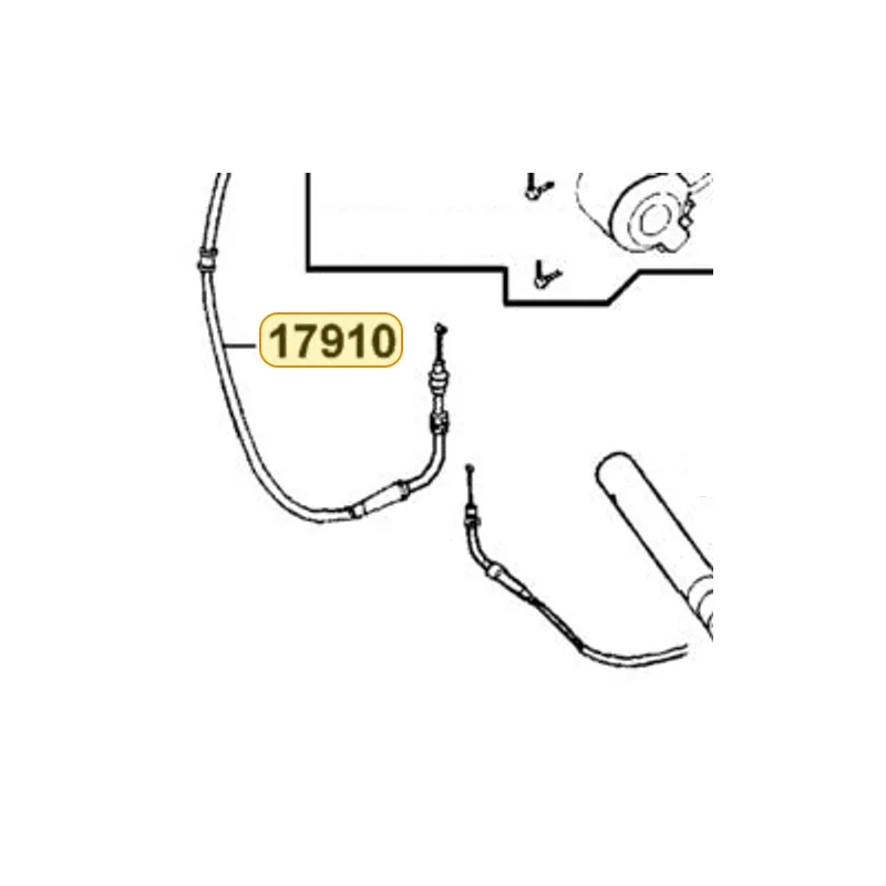 17910-LKF5-E00 CABLE A.THROT — diagram cutout