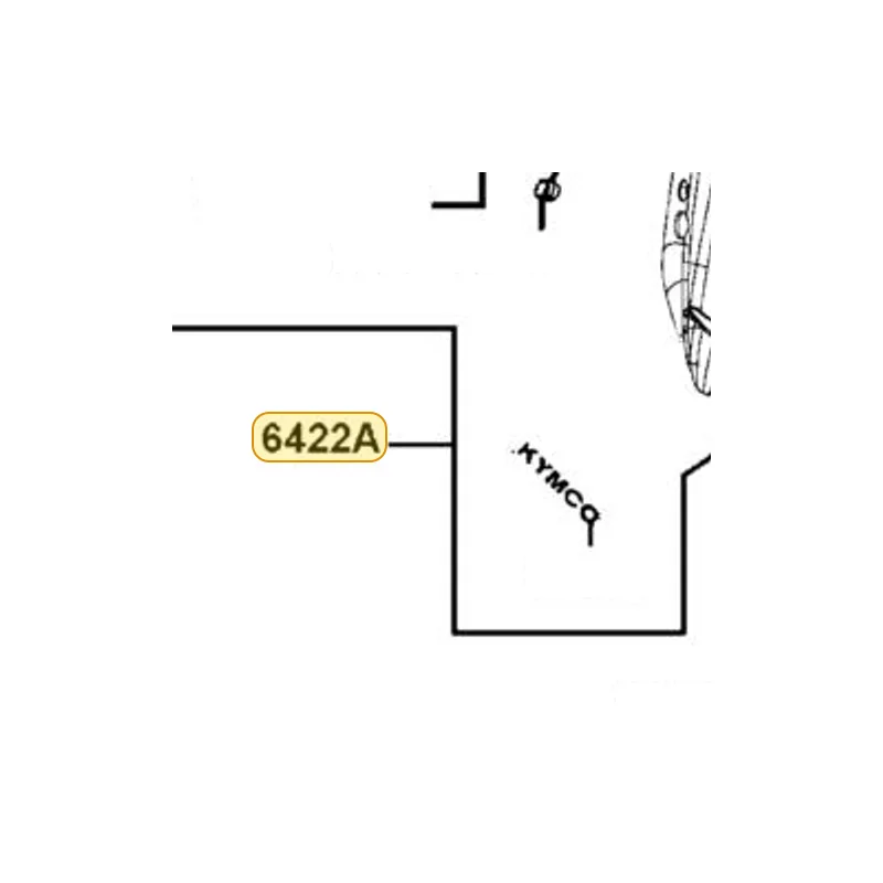 6422A-LKF5-E00-T02 ASSY WIND SCREEN — diagram cutout