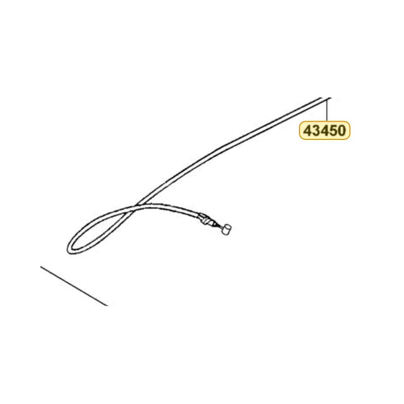 43450-LKF5-E00 CABLE COMP. PARKING — diagram cutout