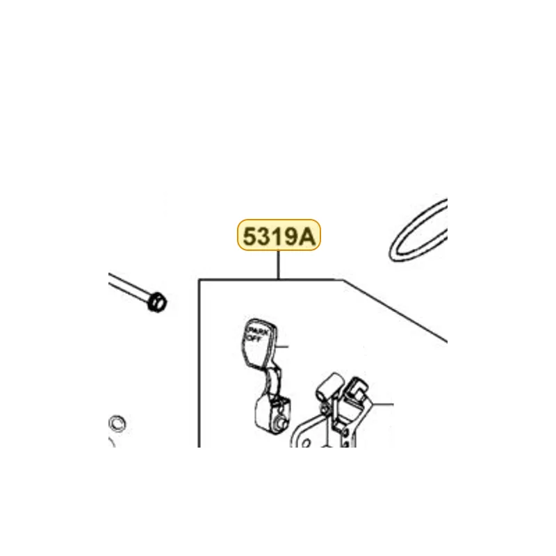 5319A-LKF5-E01 BRAKE ASSY PARKING — diagram cutout