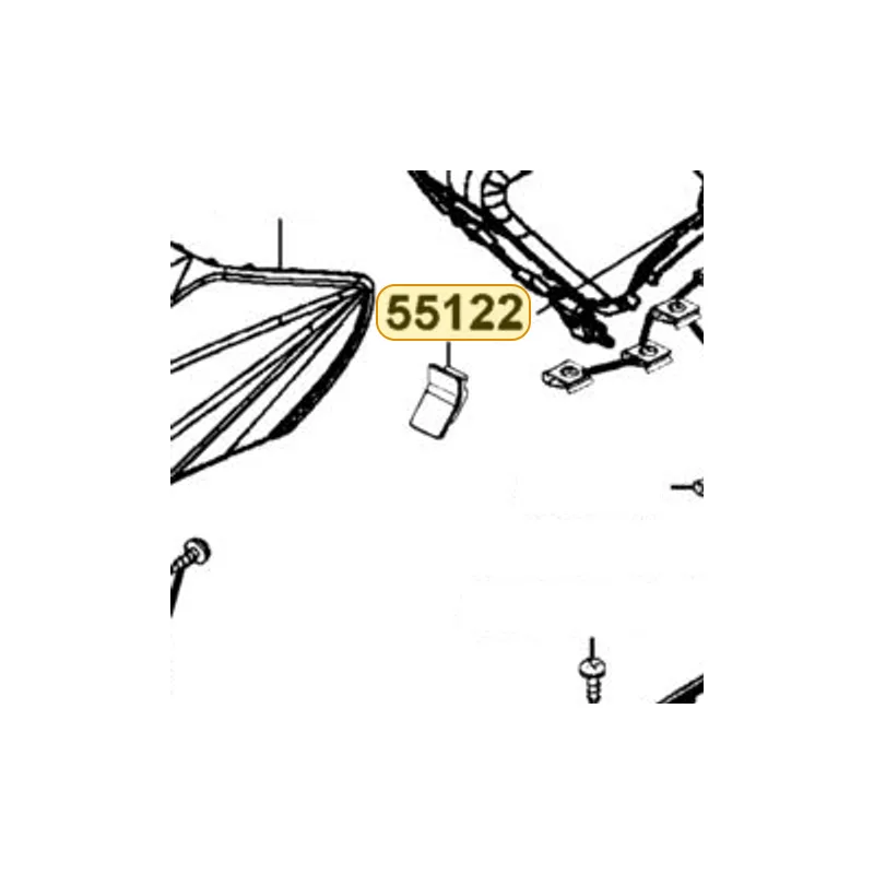55122-LKF5-E00 PLUG FUEL TANK MAINT — diagram cutout
