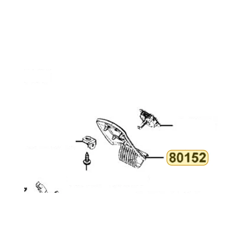 80152-LKF5-E00-N1R LID.FUEL TANK MAINT (Black) — diagram cutout