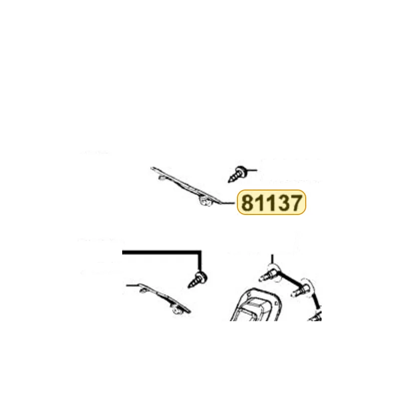 81137-LKF5-E00-N1R COVER.RADIATOR MAINT (Black) — diagram cutout
