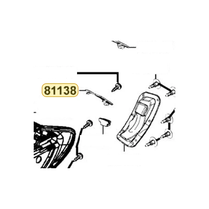 81138-LKF5-E00-N1R LID RESERVE TANK (Black) — diagram cutout