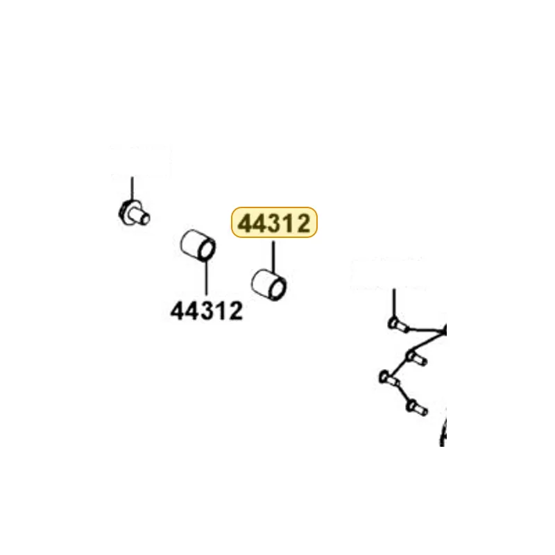 44312-LKF5-E00 COLLAR. FR WHEEL SIDE L — diagram cutout