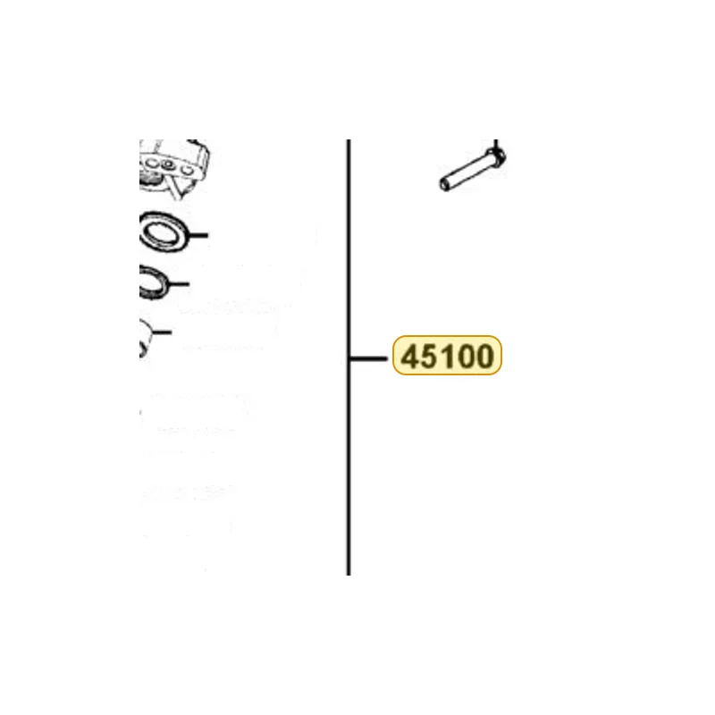 45100-LKF5-E00-NEA CALIPER ASSY FR L/H — diagram cutout