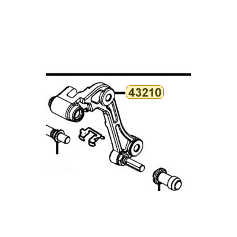 43210-LKF5-305 BRACKET RR — diagram cutout