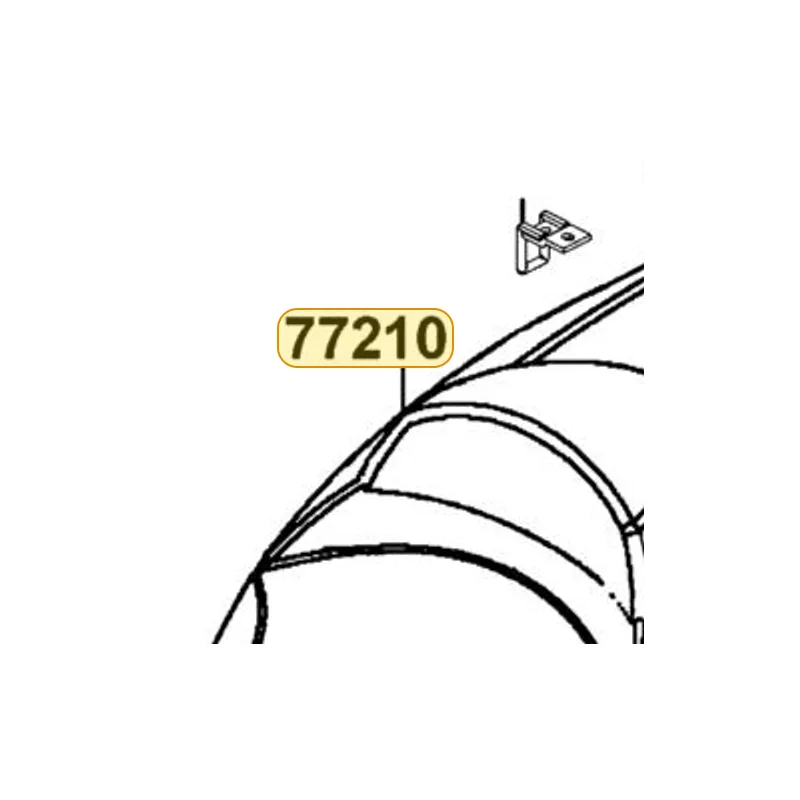 77210-LKF5-E00-T01 BACK SEAT COMP (REACH) — diagram cutout