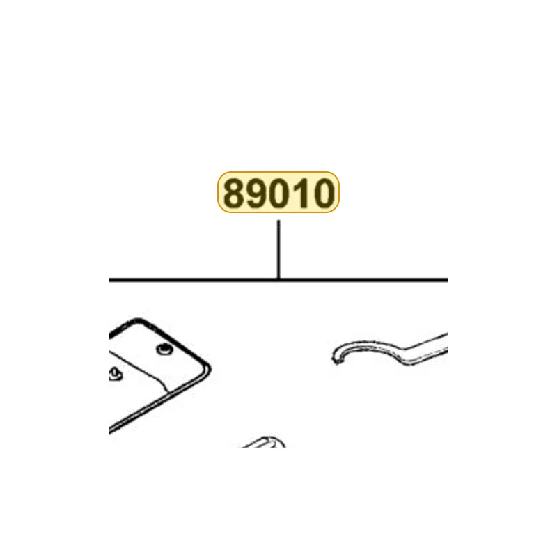 89010-LKF5-E00 TOOL SET — diagram cutout