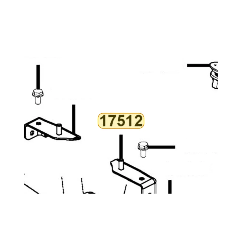 17512-LKF5-E00 STAY L.FUEL TANK — diagram cutout