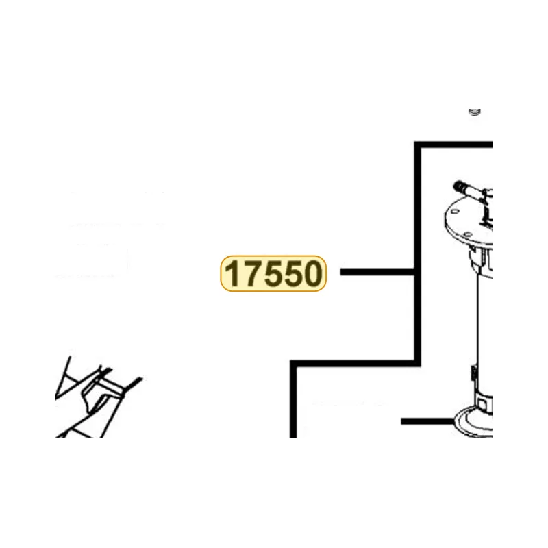 17550-LKF5-M30 PUMP ASSY FUEL — diagram cutout