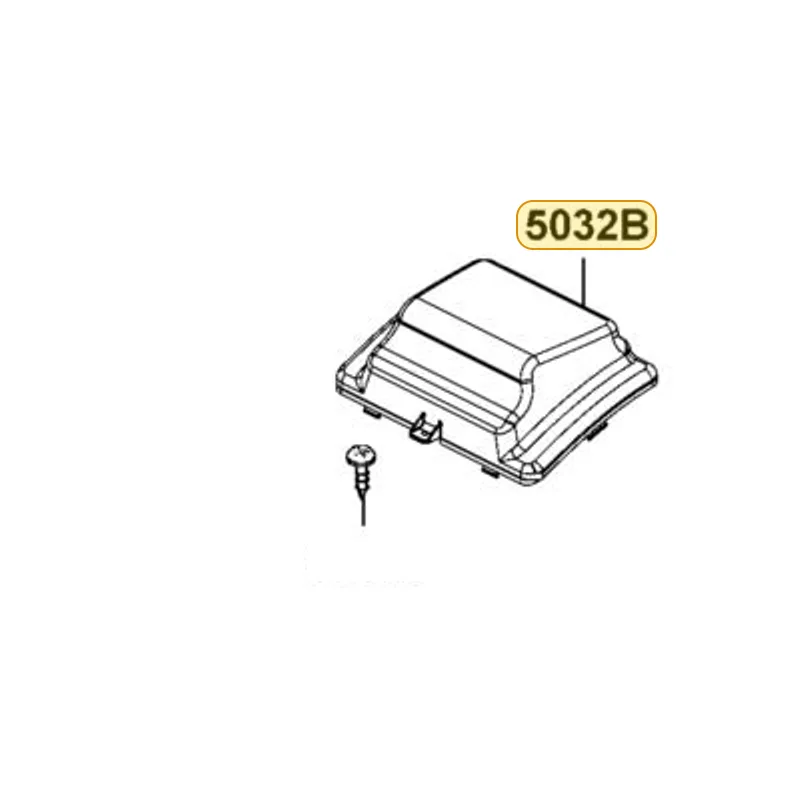 5032B-LKF5-E00-N1R BATTERY COVER.ASSY. (Black) — diagram cutout