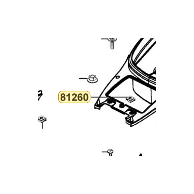 81260-LKF5-E00 BOX.COMP. LUGGAGE — diagram cutout