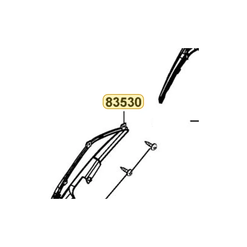 83530-LKF5-E00-N1R COVER.R SIDE (Black) — diagram cutout