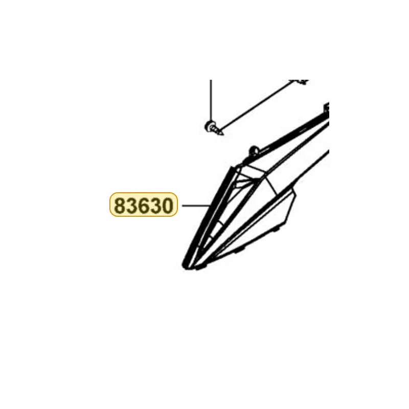 83630-LKF5-E00-N1R COVER.L SIDE (Black) — diagram cutout