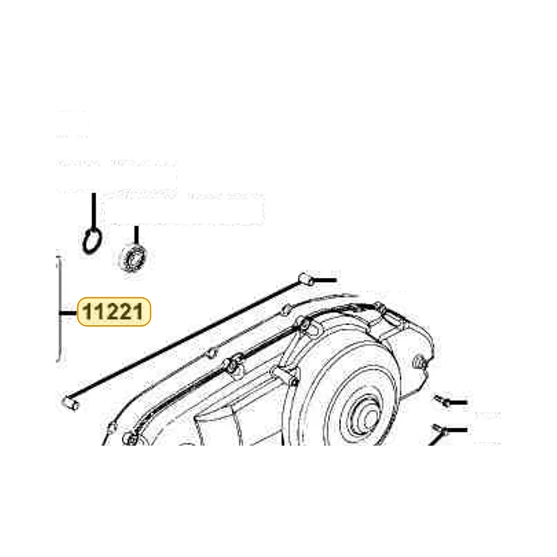 11221-LBA2-E00 PLATE INSULATOR — diagram cutout