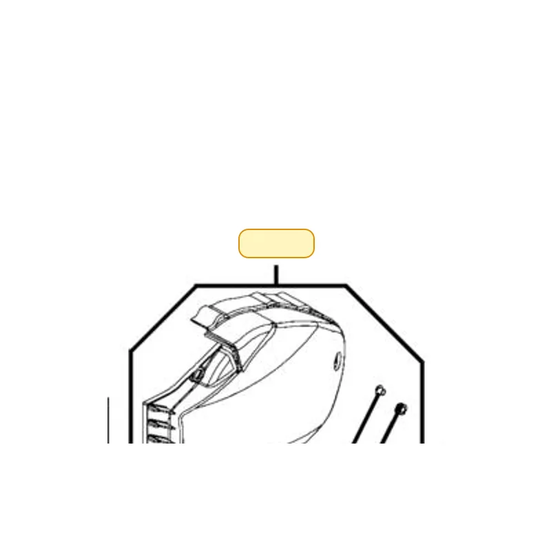 11343-LBA2-E00-HQP REAR COVER L COVER — diagram cutout