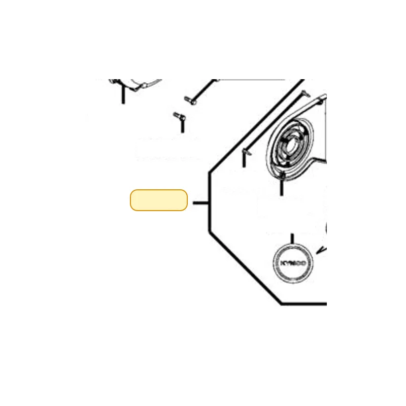 1134B-LDG7-E00-HQP FRONT COVER COMP L COVER — diagram cutout