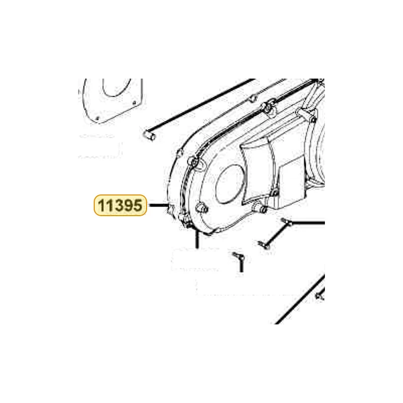 11395-LBA2-E00 GASKET L COVER A — diagram cutout