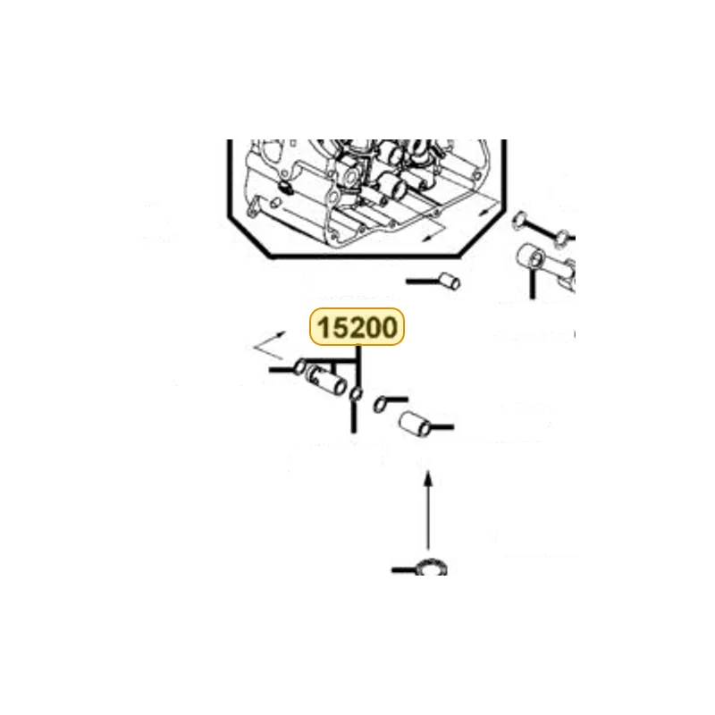 15200-LBA2-E00 OIL RELIEF VALVE ASSY — diagram cutout