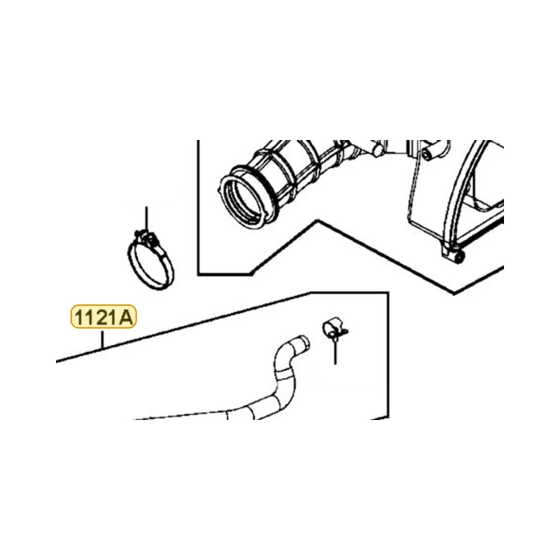 1121A-LKF5-E01 TUBE BREATHER — diagram cutout