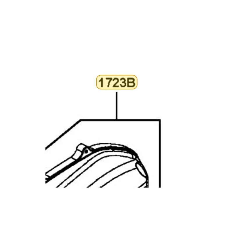 1723B-LKF5-E01 COVER ASSY AIR/C — diagram cutout