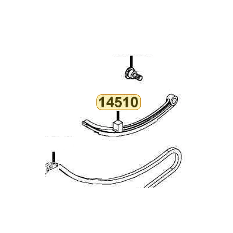 14510-LBA2-E00 TENSIONER CAM CHAIN — diagram cutout