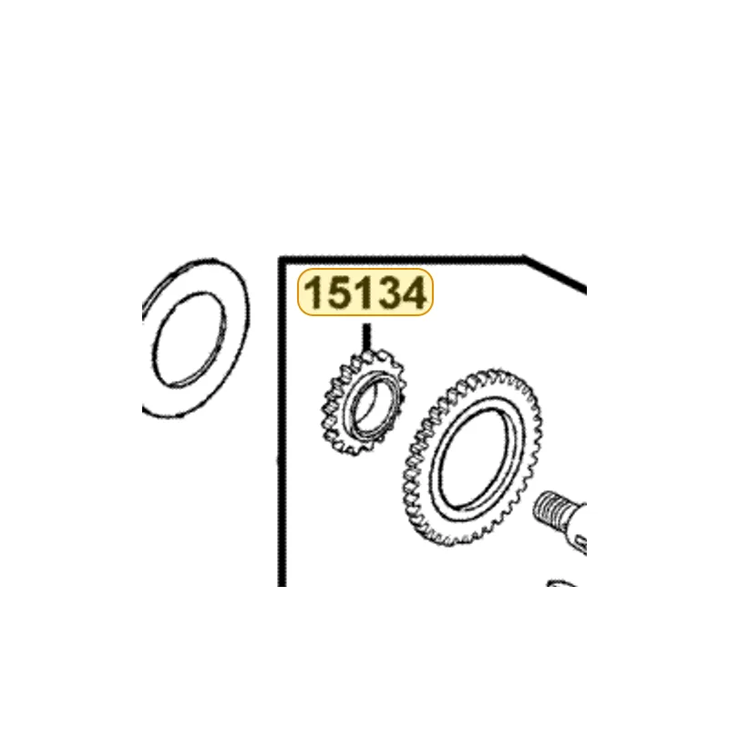 15134-LBA2-E00 SPROCKET OIL PUMP DRIVE — diagram cutout