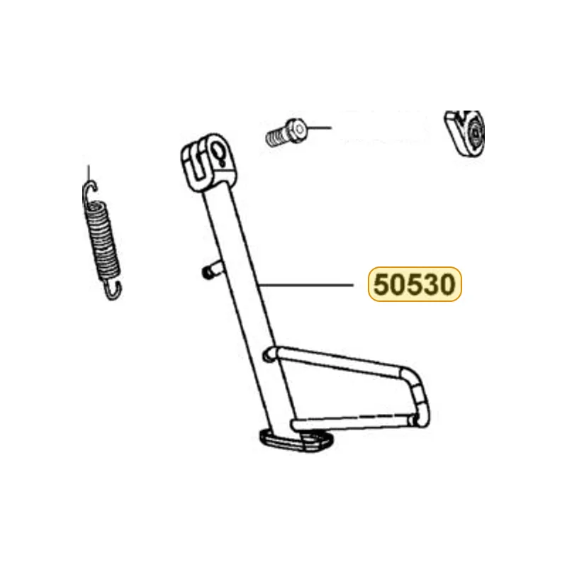 50530-LKF5-E00 STAND COMP..SIDE — diagram cutout