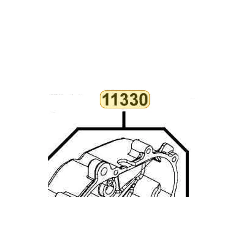 11330-LBA2-E00 COVER ASSY R CRANK CASE — diagram cutout