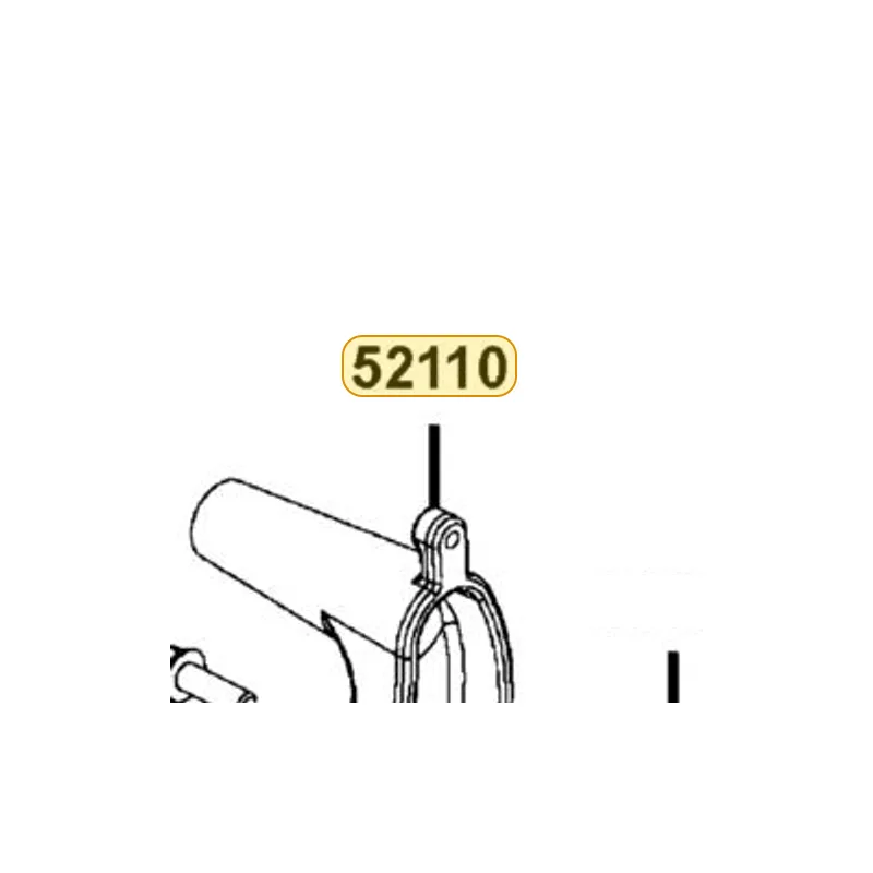 52110-LKF5-E00-NEA FORK A RR CAST — diagram cutout