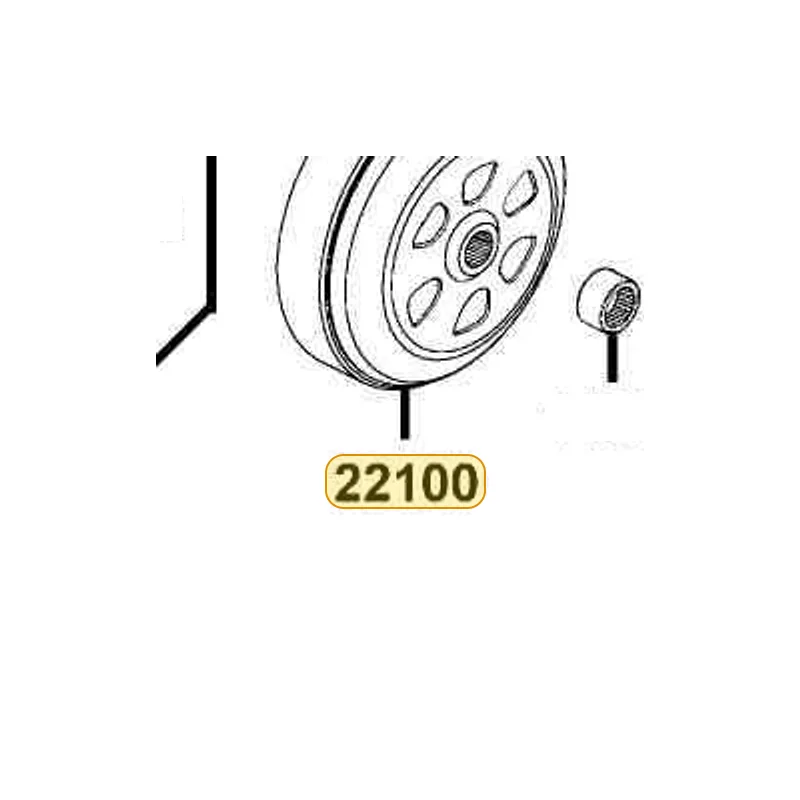 22100-LBA2-E00 OUTER COMP CLUTCH — diagram cutout