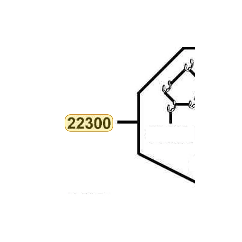 22300-LBA2-E00 PLATE ASSY DRIVE — diagram cutout