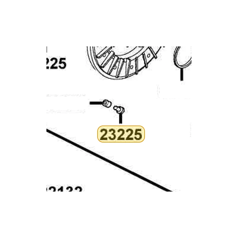 23225-LBA2-E00 PIN ROLLER GUIDE — diagram cutout